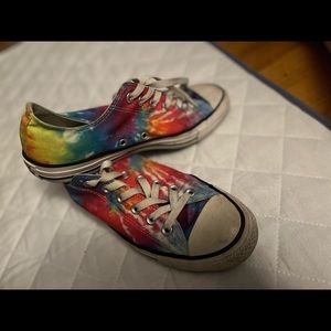 Tie dye converse